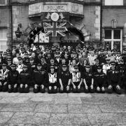 Cheshire Constabulary have recreated a photograph which was taken for the Coronation of Elizabeth II in 1953.