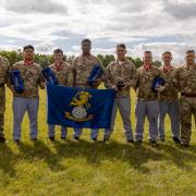 The team from the 2nd Battalion The Royal Yorkshire Regiment