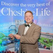 Elliot Hill wins the 'Chef of the Year' award at Cheshire Life Food and Drinks Award 2023.