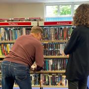 Jason enjoyed a library placement and has inspired this community book exchange.