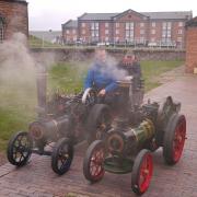 A duo of miniature steam engines at the National Waterways Museum.