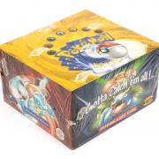 Pokémon Fourth Print Base Set Booster Box,  estimate £16,000-£20,000. Credit Hansons Auctioneers