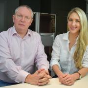 Founders of Bio&Me, Jon Walsh and Dr Megan Rossi.