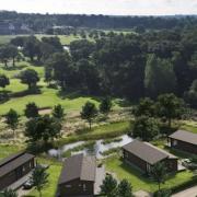 Artist impression of the new lodges sited at Carden Park. Image from planning docs by 
Savills