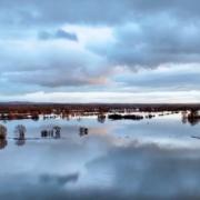 Flooding across Farndon and Holt