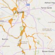 Flood alert in place for parts as Chester, but river levels are falling