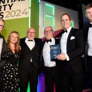 The Blueoak Estates team at the Residential Property Awards 2024.