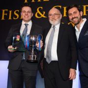Previous winner of the Drywite Young Fish Frier of the Year 2020 - Charlie Collins of Frydales, Syston.