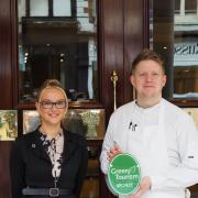 Nasia Demetrios, the Guest Relations Manager (pictured left), and Elliot Hill, the Executive Chef (pictured right), of The Chester Grosvenor