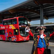 The Chester Town Crier will be welcoming customers back on board the Chester City Sightseeing Open Top Tour bus.