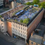 Artist impression of the rooftop venue. Image from planning docs.