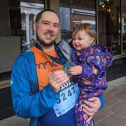 Craig Pritchard, bar manager of Sandstone in Westminster Park, Chester, has been taking on a series of running challenges to raise funds for MND Association.