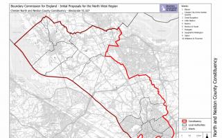 The proposed new constituency for Chester North and Neston. Picture: Boundary Commission for England.