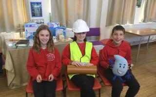 Severn Trent taught pupils at a school in Chester about their work supplying water to the city.