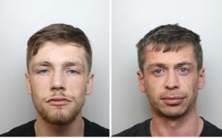 James Matthews, 19, and Phillip Burns, 32, were jailed for supplying class A drugs.