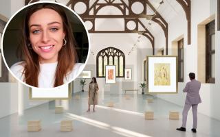 Ellie Grainger has created a number of interesting design concepts for the Chester Cathedral space once Barclays Bank has vacated it.
