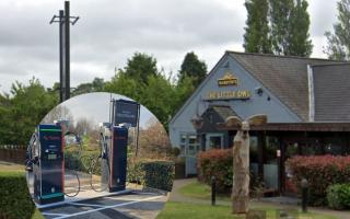 Rapid EV chargers have been installed at The Little Owl.