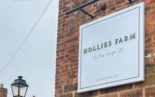 Hollies Farm on the High Street opens next week