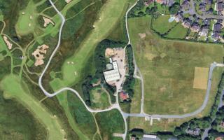 The Royal Liverpool Golf Club have submitted plans for a new greenkeeper facility (existing site in middle of aerial image)