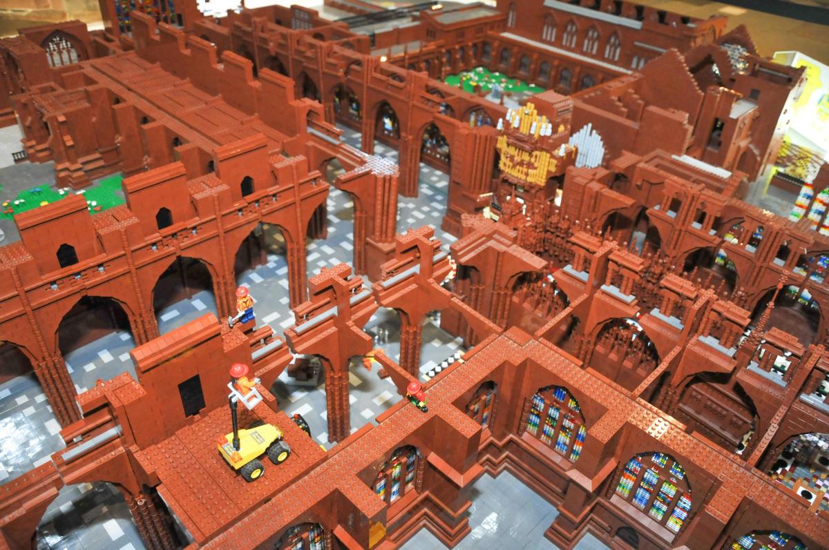 Project to recreate Chester Cathedral LEGO could take twice long as expected | Chester and District