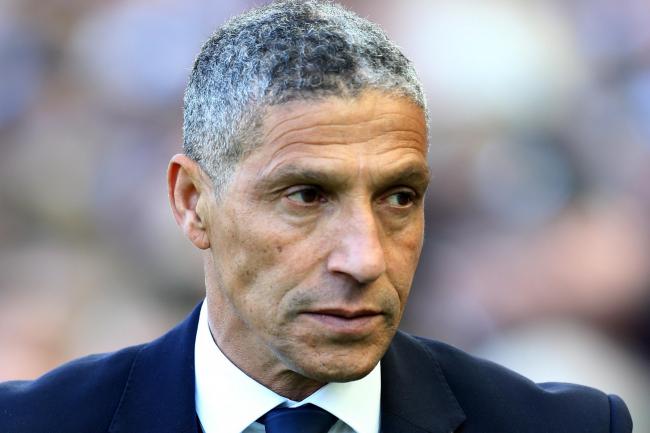 Chris Hughton expects a reaction from Brighton's players